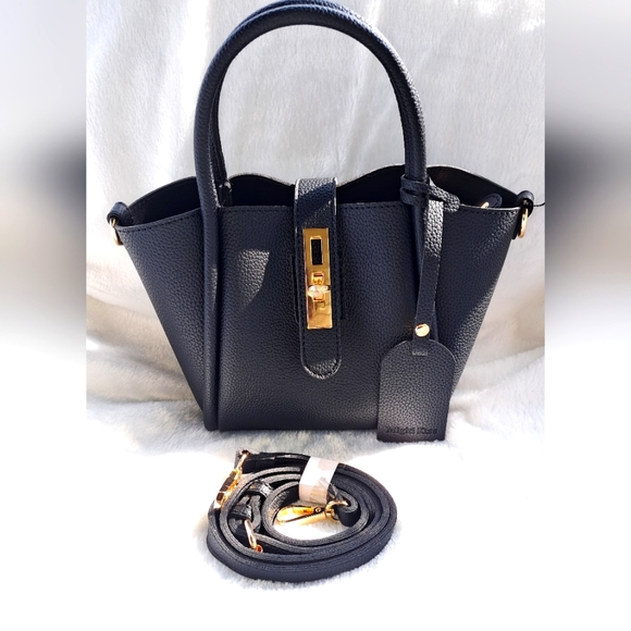 NWOT TRENDY Crossbody Satchel - Picture 1 of 9